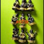 REAL THAI AMULET GUMAN BOY SPIRIT RICH LUCKY BONE LP NAEN NEN DOLL BLACK GOLD