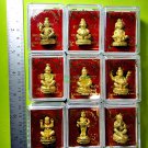 REAL THAI AMULET GUMAN BABY SPRIT RICH LUCKY BONE ASH LP NAEN NEN GOLD 18K DOLL