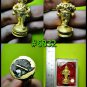 REAL THAI AMULET GUMAN BABY SPRIT RICH LUCKY BONE ASH LP NAEN NEN GOLD 18K DOLL
