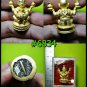 REAL THAI AMULET GUMAN BABY SPRIT RICH LUCKY BONE ASH LP NAEN NEN GOLD 18K DOLL