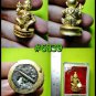 REAL THAI AMULET GUMAN BABY SPRIT RICH LUCKY BONE ASH LP NAEN NEN GOLD 18K DOLL