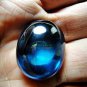 7406-THAI REAL AMULET NAGA EYE DIVINE BLESS STONE LEKLAI CAVE GEMS SKY BLUE MONK