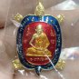 &agrave;&cedil;� REAL THAI AMULET LP LIEW GOLD ENAMEL MEDAL COLOR BUDDHA TURTLE FAST RICH 1992