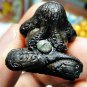 2443-REAL THAI AMULET POWERFUL PROTECTION 6 HAND CLOSED EYE PIDTA BUDDHA LP DUM