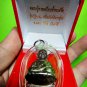 9599-REAL THAI AMULET MINI STATUE LP TUAD BRONZE FRIGURE LP DANG MONK BLESS 2008