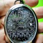 6701-THAI REAL AMULET MEDAL COIN PENDANT MILLION YHAN SUPPER RICH LP KOON BLACK