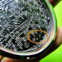 6701-THAI REAL AMULET MEDAL COIN PENDANT MILLION YHAN SUPPER RICH LP KOON BLACK