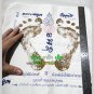 2533-THAI REAL AMULET FOOT PRINT YHAN HOLY CLOTH MONEY RICH BUDDHA LP KOON 2008