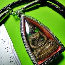 7257-THAI REAL AMULET BRONZE NGUNG RICHLY CHARMING WEALTH LUCKY FIGURE LP ROJ