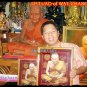 6504-THAI REAL AMULET BRONZE FIGURE LP TUAD MONKS GROUP BLESS GOLD 24K PHA-KRING