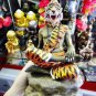 6205-THAI REAL AMULET STATUE LERSRI TIGER FACE MASTER PAINT HERMIT LP NAEN NEN