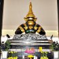 6809-THAI AMULET PIDTA CLOSED EYE YHAN SACRED FULL ALPHABET PROTECTION LP SANAN