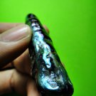 0084-NATURAL SACRED LEKLAI THAI AMULET RAINBOW 7 COLOR COLD CUT MONK BLESS