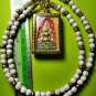 6475-SOMDEJ PAINT THAI REAL AMULET CHINNARAJ LUCKY CHARM 108 MONK WAT NOK ORANGE