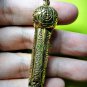 6714-GLOSSY SKULL PENDANT AMULET LUCKY MONEY RICHLY CHARM THAI REAL LP LEK TAKUD