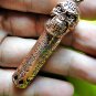 6713-GLOSSY SKULL PENDANT AMULET FASTER MONEY RICH CHARM THAI REAL LP LEK TAKUD