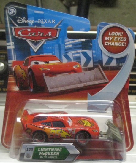 Disney Pixar Cars Lightning McQueen with Shovel