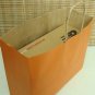 Soli color printed kraft paper bag size 33*25*12CM  10pcs/pack