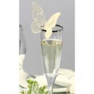 300pcs12pcs/pack Laser Cutting Butterfly Place Card,ivory Butterfly cutting wedding place cards