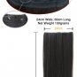 5-clip Synthetic Hair Extension (Straight) Off Black 1B