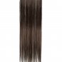 3 pcs 3-clip Synthetic Hair Extension (Straight) Chestnut Brown 6#