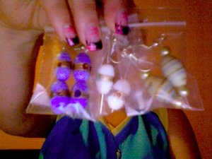 Handmade Glass Earrings