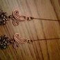 Handmade Tree of Life Trinity Earrings