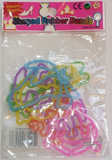 SILLY BANDZ shaped bracelet RARE PRINCESS 12 pack new