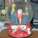 Betty Boop musical snow globe