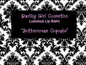 Buttercream Cupcake â¥ Luscious Lip Balm â¥ Darling Girl Cosmetics