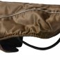 Dog Winter Jacket w/ Fleece Lining Brown 15.5" (M) by DogBite