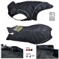 Dog Rain Jacket / All-Year Jacket Color Black (M) 15.5inch-40cm