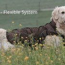 Warm Dog Winter Coat w/ Fleece Lining, (3XL) 25", Brown