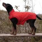 Warm Fleece Winter Jacket for Dogs, (XL) 21-1/4" Red