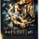 The Hobbit The Desolation of Smaug Cast Signed 16x20 Photo