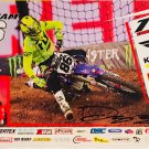Dylan Merriam Supercross Autographed 11x17 Photograph