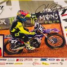 John Short Supercross Autographed 11x17 Picture