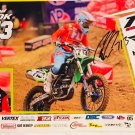 Chad Cook Supercross Autographed 11x17 Photograph
