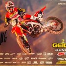 Jeremy Martin Supercross Autographed 8.5x11 Photograph