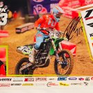 Chad Cook Supercross Autographed 11x17 Photograph