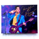 Prince Facsimile Autograph 11x14 Canvas Print Wall Art