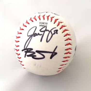 Boston Red Sox Mutli Player (5) Autographed Baseball w/ free case