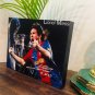 Lionel Messi Autograph Reprint 11x14 Canvas Print Wall Art
