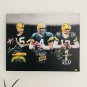 Green Bay Packers Quarterbacks Autograph Reprint 11x14 Canvas Wall Art