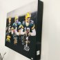 Green Bay Packers Quarterbacks Autograph Reprint 11x14 Canvas Wall Art
