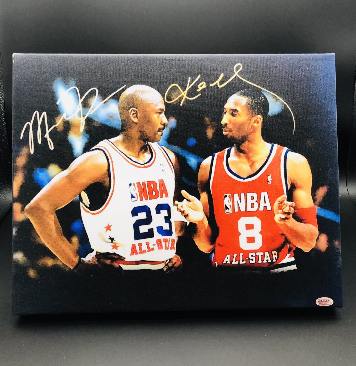 michael jordan kobe bryant autograph