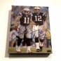 Tom Brady & Julian Edelman Facsimile Autograph 11x14 Canvas Print