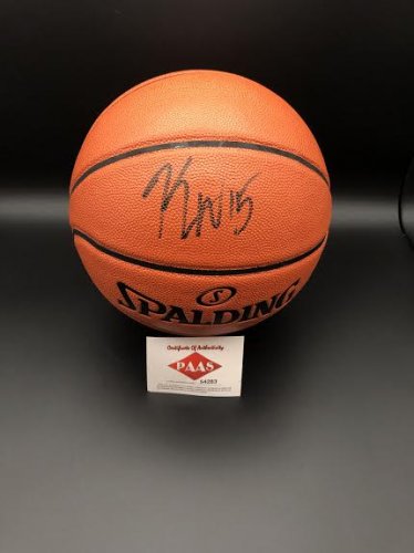 Kemba Walker Boston Celtics Autographed Basketball