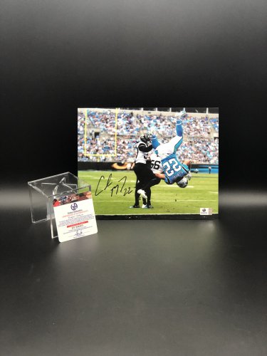 Christian McCaffrey Carolina Panthers Autographed 8x10 Photograph