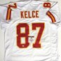 Travis Kelce Autographed Kansas City Chiefs Football Jersey